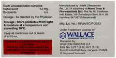 Deflawal 12 Tablet 10